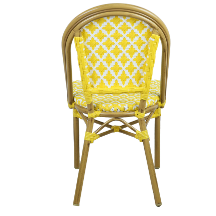 Lana Yellow Outdoor Dining Chair Set - Image 5