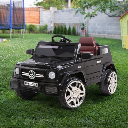 Rigo Kids Ride On Car - Black - Image 8