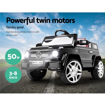 Rigo Kids Ride On Car - Black - Image 10