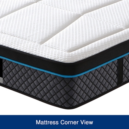 Coolmax Fulham Pocket Coil Fabric Mattress King - Image 4