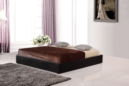 PU Leather King Bed Ensemble Frame - Image 2