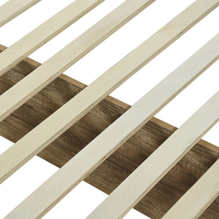 Cielo Bedframe Queen Size Oak - Image 4