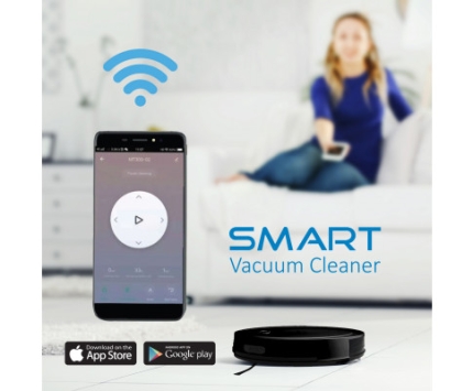 MyGenie Smart Robotic Vacuum Cleaner App Controlled Carpet Floors Auto Robot - Image 7