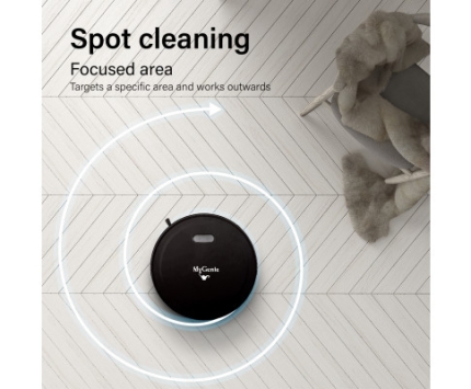 MyGenie Smart Robotic Vacuum Cleaner App Controlled Carpet Floors Auto Robot - Image 3