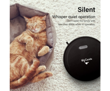 MyGenie Smart Robotic Vacuum Cleaner App Controlled Carpet Floors Auto Robot - Image 5