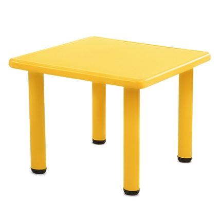 Keezi Kids Table Study Desk Children Furniture Plastic Yellow - Image 10