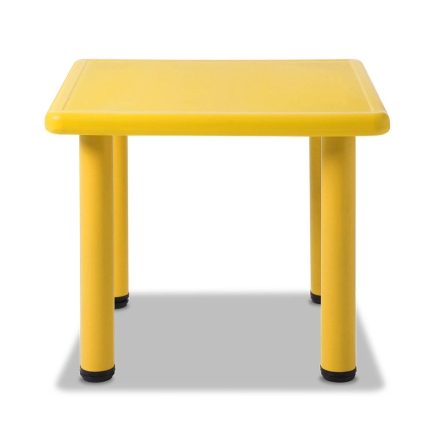 Keezi Kids Table Study Desk Children Furniture Plastic Yellow - Image 4