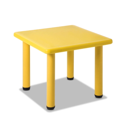 Keezi 5 Piece Kids Table and Chair Set - Yellow - Image 9