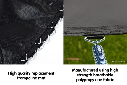 Kahuna 12ft Trampoline Replacement Spring Mat - Rainbow - Image 2