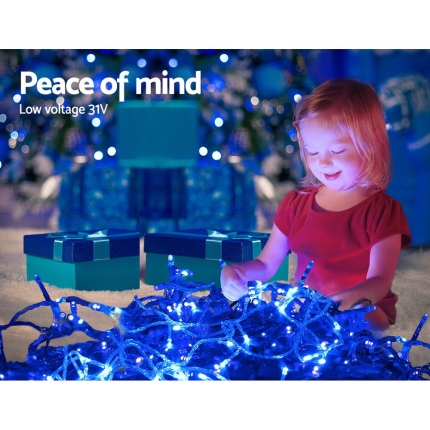 Jingle Jollys 100M Christmas String Lights 500LED Party Wedding Outdoor Garden - Image 5