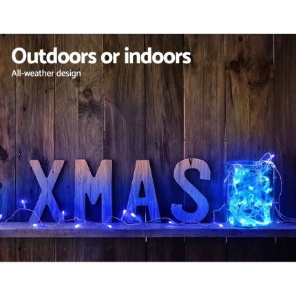 Jingle Jollys 100M Christmas String Lights 500LED Party Wedding Outdoor Garden - Image 6