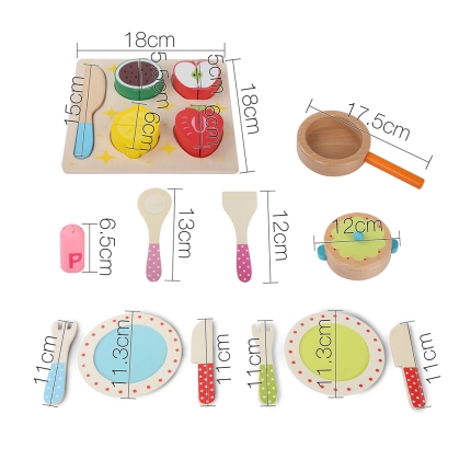 Keezi 29 Piece Kids Food Play Set - Image 2