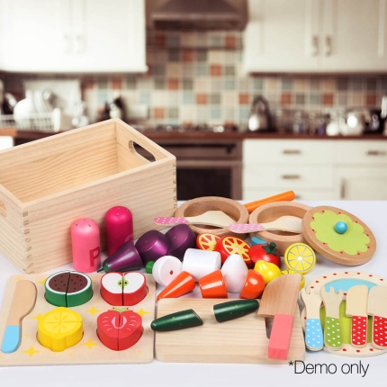 Keezi 29 Piece Kids Food Play Set - Image 4