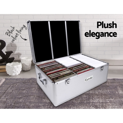 Embellir 500 Disc Aluminium Storage Box - Silver - Image 6