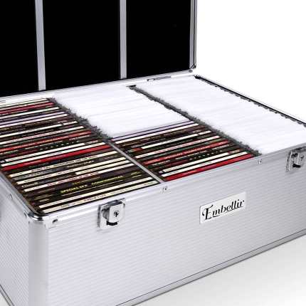 Embellir 500 Disc Aluminium Storage Box - Silver - Image 7