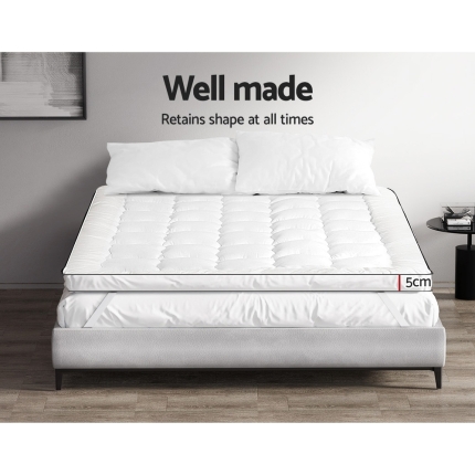 Giselle Bedding Mattress Topper Pillowtop - Single - Image 7