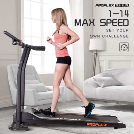 PROFLEX Electric Treadmill Exercise Fitness Equipment Home Gym Machine TRX1 - Image 3