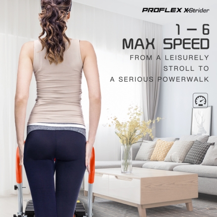 PROFLEX Electric Mini Walking Treadmill Compact Fitness Machine Exercise Equipment - Image 2