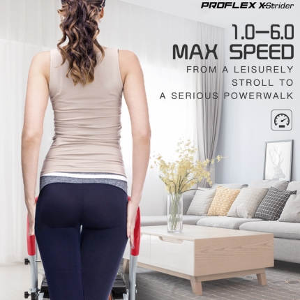 PROFLEX Electric Mini Walking Treadmill Compact Exercise Equipment Fitness Machine - Image 2