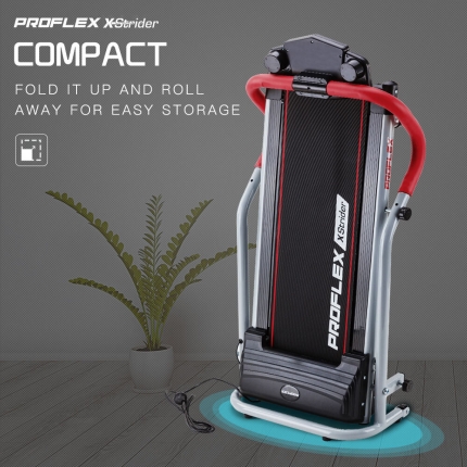 PROFLEX Electric Mini Walking Treadmill Compact Exercise Equipment Fitness Machine - Image 8
