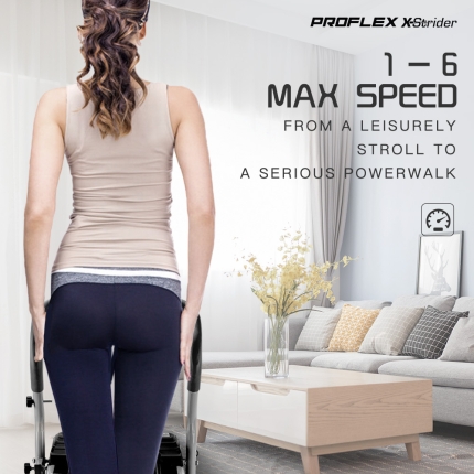 PROFLEX Mini Walking Electric Treadmill Compact Exercise Machine Fitness Equipment - Image 2