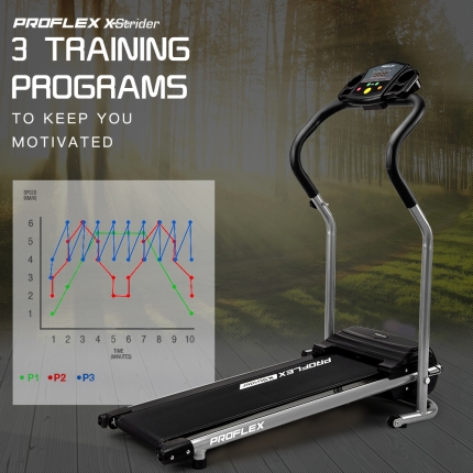 PROFLEX Mini Walking Electric Treadmill Compact Exercise Machine Fitness Equipment - Image 5