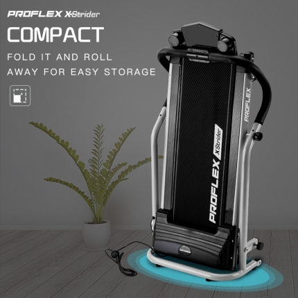 PROFLEX Mini Walking Electric Treadmill Compact Exercise Machine Fitness Equipment - Image 8