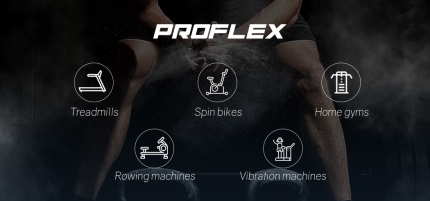 PROFLEX Electric Treadmill Auto Incline Foldable Run Machine 480MM Belt Home Gym Fitness Large - Image 2