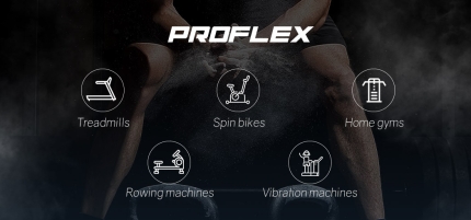 PROFLEX Electric Treadmill Auto Incline Foldable Exercise Run Machine Fitness Gym 4HP 480mm Belt - Image 2