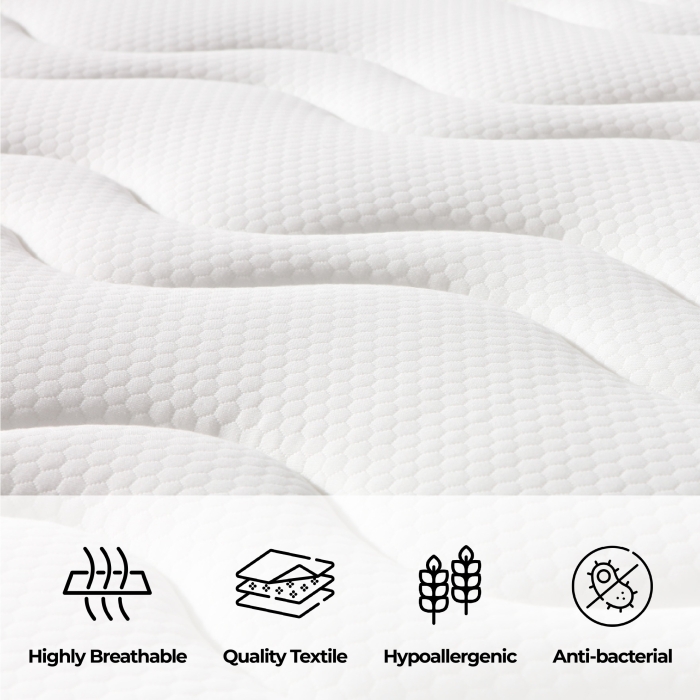 ChiroSleep Orthopaedic Euro Top Pocket Spring King Mattress - Image 12