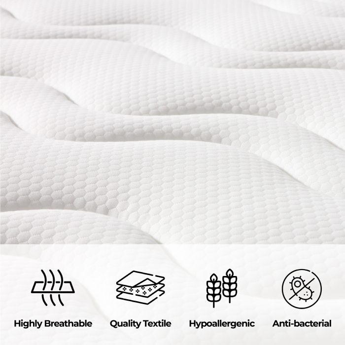 ChiroSleep Orthopaedic Euro Top Pocket Spring Queen Mattress - Image 12