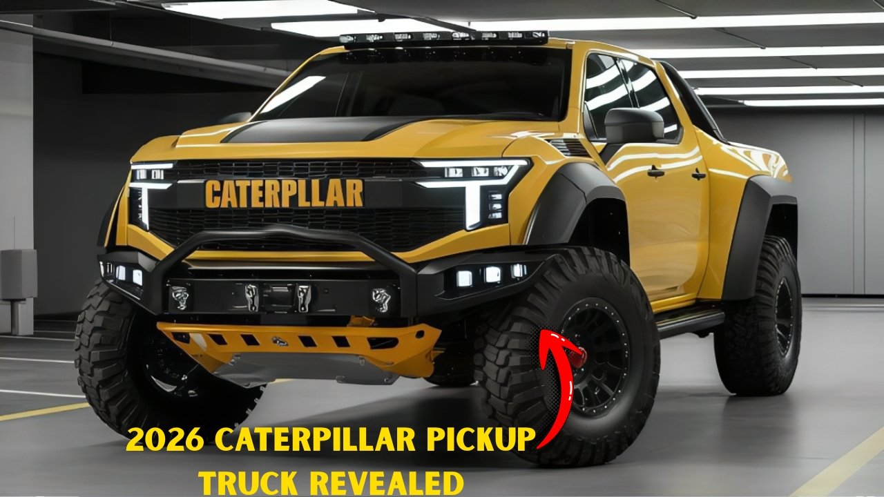 2026 Caterpillar Pickup Truck Revealed – Smart Design, Features, Price & Mileage
