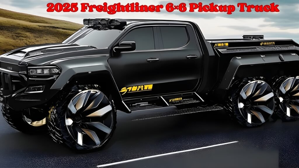 2025 Freightliner 6×6 Pickup Truck – Monster Power, Smart Tech, Price & Mileage