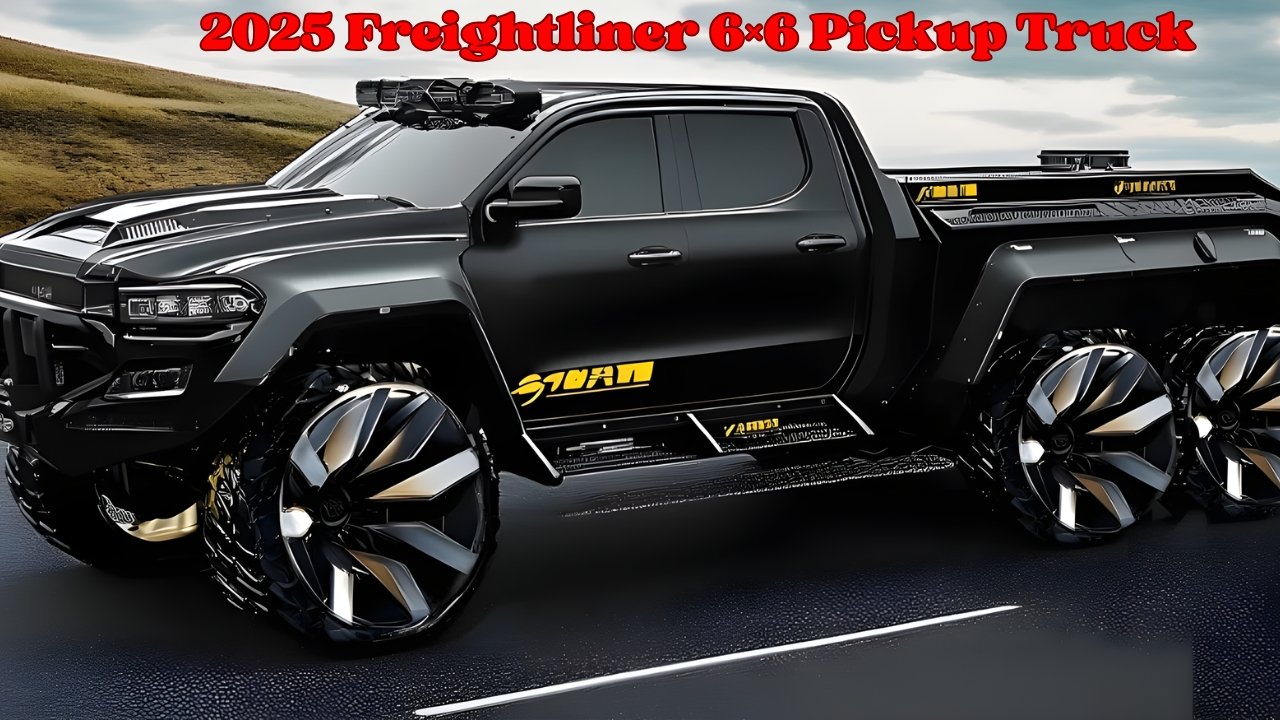 2025 Freightliner 6×6 Pickup Truck – Monster Power, Smart Tech, Price & Mileage